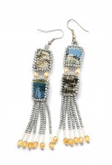 Double Drop Flower Earrings